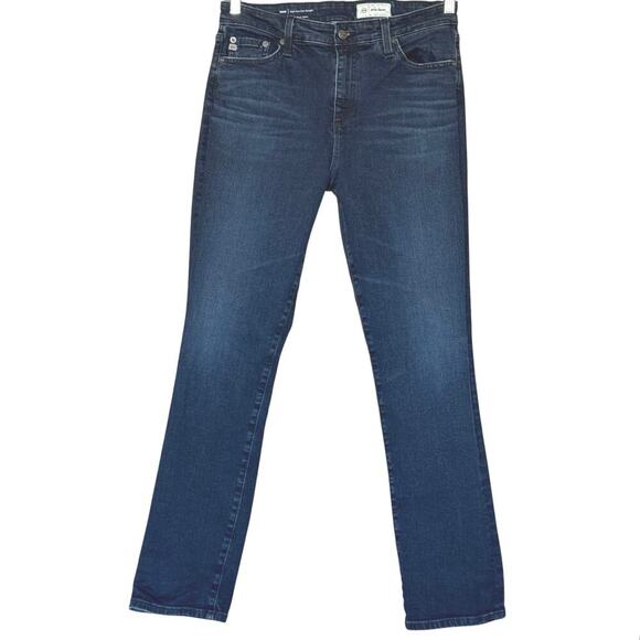 AG Adriano Goldschmied Womens Mari Mid-Rise Slim Straight Leg Jean Size 31 - Picture 2 of 16